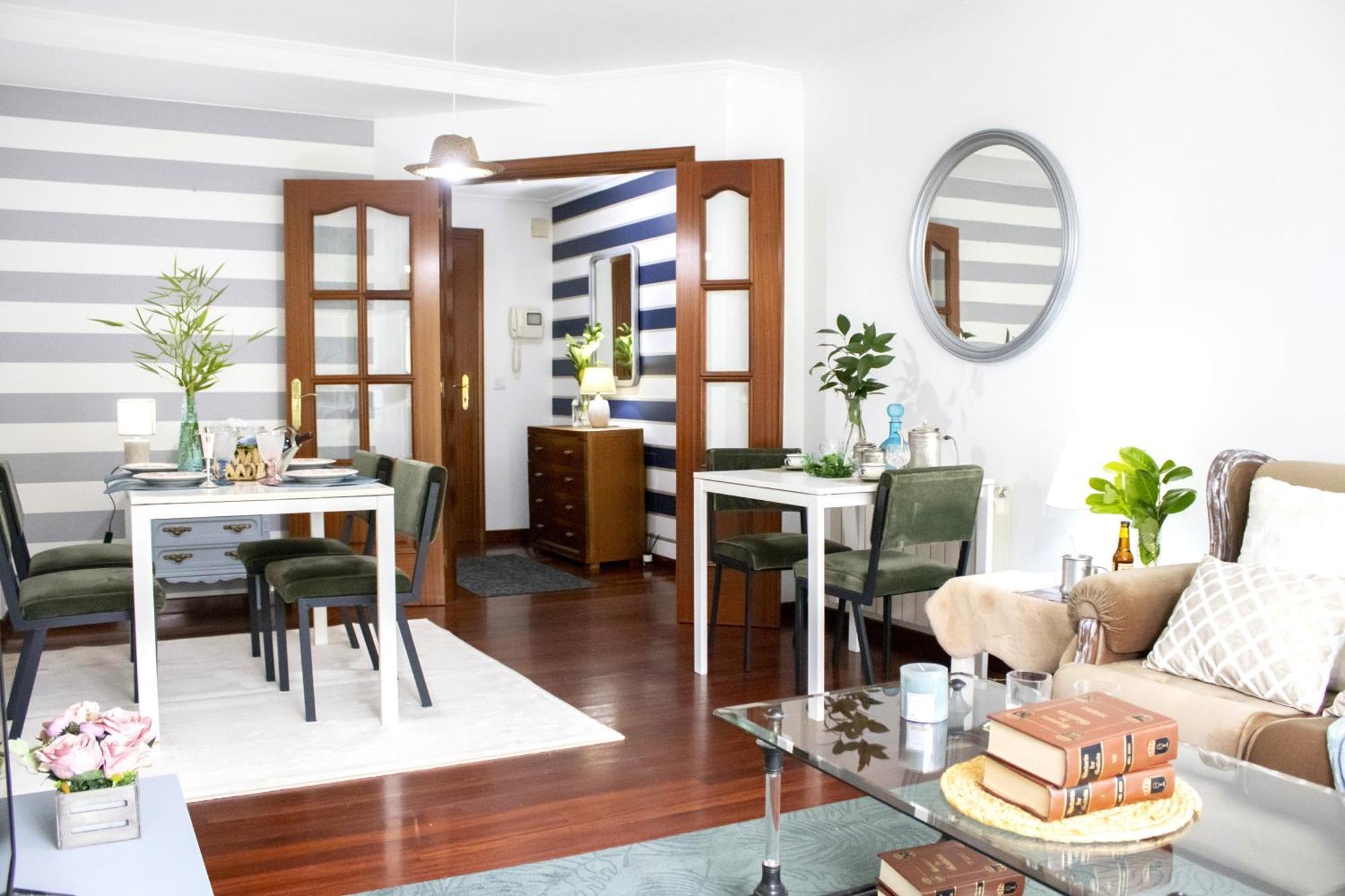 Luxury Singular Apartments Green 圣地亚哥－德孔波斯特拉 客房 照片